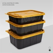 Megerősített fekete dupla reklámcsomagoló doboz